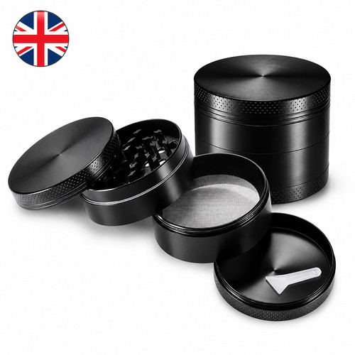 Stainless steel black grinder - steel,