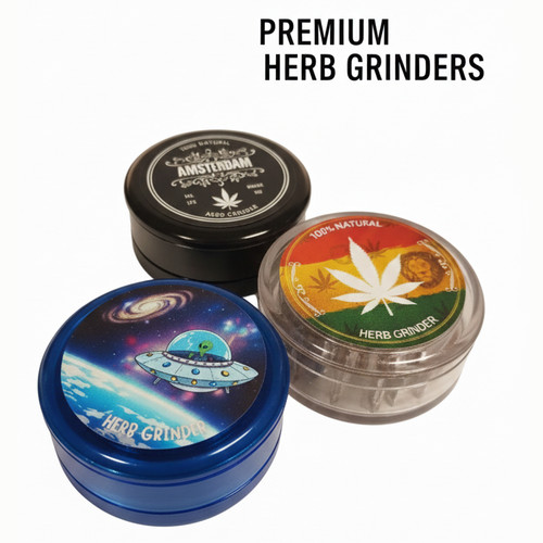 Magnetic herb grinder part - herb, 3