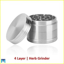Stainless Steel Silver Herb