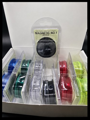Plastic herb grinder box - box, 12