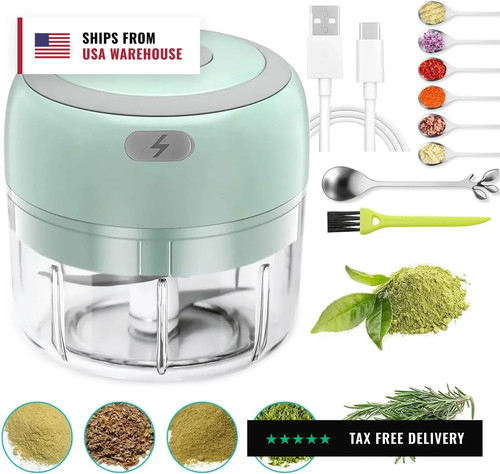 Electric herb grinder with - electric,