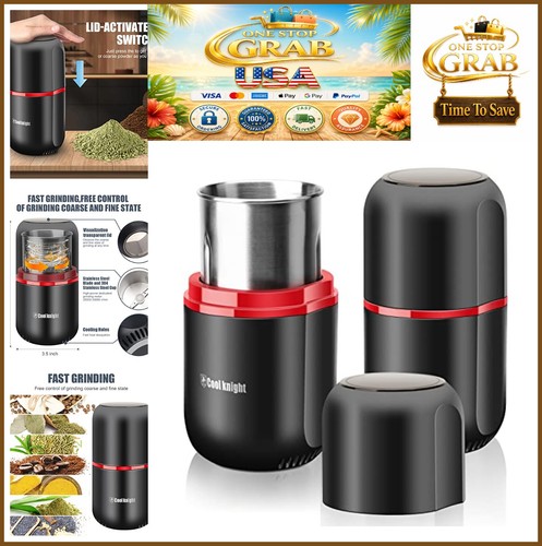 Electric herb grinder - electric, 120g