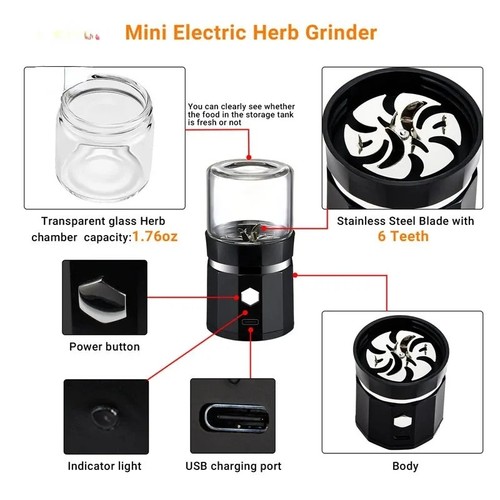 Tobacco grinder electric herb - electric,