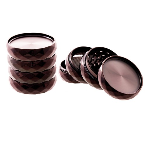 Black 50mm metal - metal, herb